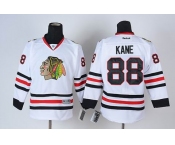 youth nhl jerseys chicago blackhawks #88  kane white