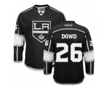 Men's Reebok Los Angeles Kings #26 Nic Dowd Authentic Black Home NHL Jersey