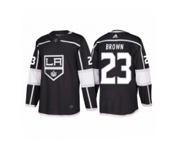 Men's adidas Dustin Brown Los Angeles Kings #23 Black 2018 New Season Team Home Jersey