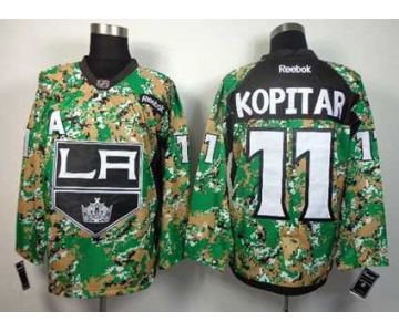 nhl jerseys los angeles kings #11 kopitar camo[patch A]