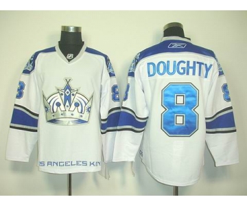 nhl jerseys los angeles kings #8 doughty white
