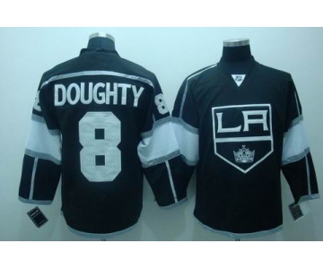 nhl los angeles kings #8 doughty black
