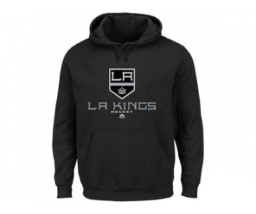 Los Angeles Kings Majestic Black Big & Tall Critical Victory Pullover Hoodie
