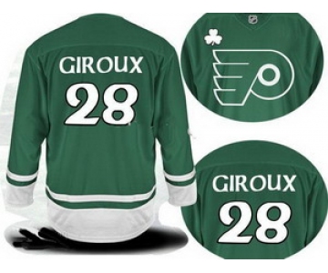 2011 philadelphia flyers #28 claude giroux green