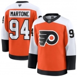 Men's Philadelphia Flyers #94 Porter Martone Orange Home stitched Hockey Jersey Men's Philadelphia Flyers #94 Porter Martone Orange Home stitched Hockey Jersey