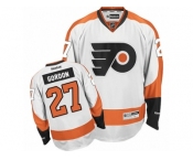 Men's Reebok Philadelphia Flyers #27 Boyd Gordon Authentic White Away NHL Jersey
