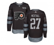 Philadelphia Flyers #27 Ron Hextall Black 1917-2017 100th Anniversary Stitched NHL Jersey