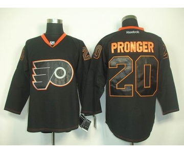 nhl jerseys philadelphia flyers #20 pronger black[2011 new]