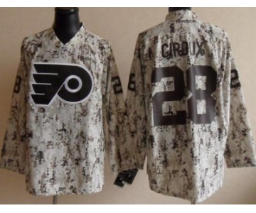nhl jerseys philadelphia flyers #28 claude giroux white camo