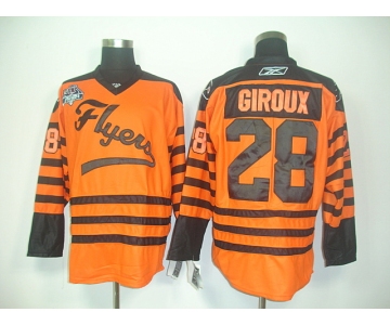 nhl jerseys philadelphia flyers #28 giroux orange[2012 winter classic]