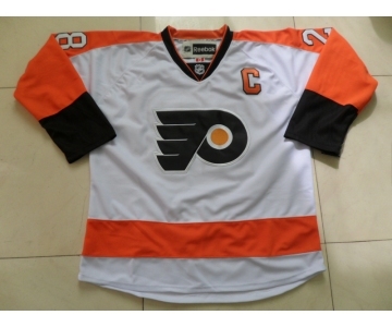 nhl jerseys philadelphia flyers #28 giroux orange[orange number C patch]