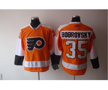 nhl jerseys philadelphia flyers #35 bobrovsky orange