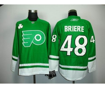 nhl jerseys philadelphia flyers #48 briere green