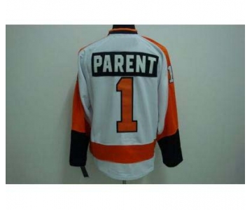 nhl philadelphia flyers #1 parent white [winter classic]