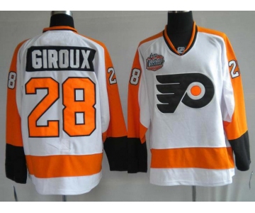 nhl philadelphia flyers #28 giroux white[winter classic]