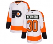 Women Adidas Philadelphia Flyers #30 Michal Neuvirth Authentic White Away NHL Jersey