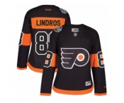 Women's Reebok Philadelphia Flyers #88 Eric Lindros Authentic Black 2017 Stadium Series NHL Jersey
