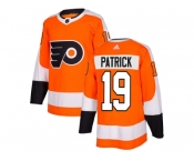 Youth Adidas Philadelphia Flyers #19 Nolan Patrick Orange Home Authentic Stitched NHL Jersey