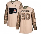 Youth Adidas Philadelphia Flyers #30 Michal Neuvirth Authentic Camo Veterans Day Practice NHL Jersey