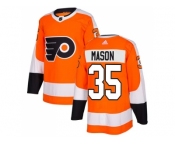 Youth Adidas Philadelphia Flyers #35 Steve Mason Orange Home Authentic Stitched NHL Jersey
