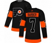Youth Adidas Philadelphia Flyers #7 Bill Barber Authentic Black Alternate NHL Jersey