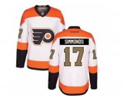 Youth Philadelphia Flyers #17 Wayne Simmonds White 3rd Stitched NHL Jersey