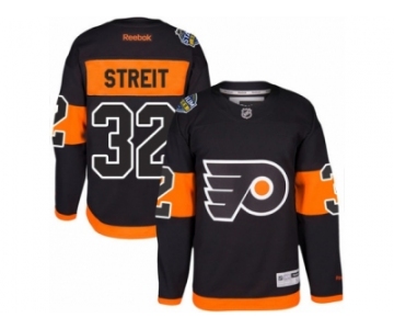 Youth Reebok Philadelphia Flyers #32 Mark Streit Authentic Black 2017 Stadium Series NHL Jersey