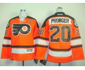youth nhl jerseys philadelphia flyers #20 pronger orange[black number]