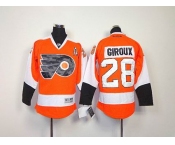 youth nhl jerseys philadelphia flyers #28 giroux orange[white number]