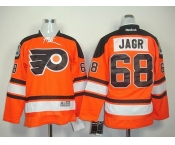 youth nhl jerseys philadelphia flyers #68 jagr orange[black number]