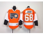 youth nhl jerseys philadelphia flyers #68 jagr orange[white number]
