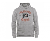 Philadelphia Flyers Ash Heritage Pullover Hoodie