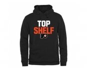 Philadelphia Flyers Black Top Shelf Pullover Hoodie