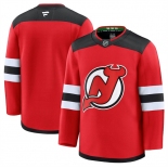 Men's New Jersey Devils Blank Red 2024-25 Home Stitched Hockey Jersey