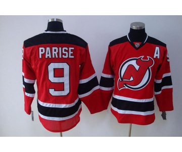 nhl devils #9 parise red