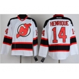 nhl jerseys new jersey devils #14 henrique white