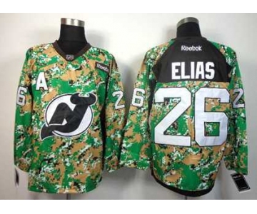 nhl jerseys new jersey devils #26 elias camo[patch A]