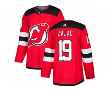 Youth Adidas New Jersey Devils #19 Travis Zajac Red Home Authentic Stitched NHL Jersey