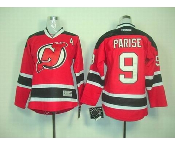 youth nhl jerseys new jersey devils #9 parise red