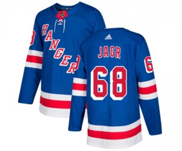 Adidas New York Rangers #68 Jaromir Jagr Premier Royal Blue Home NHL Jersey