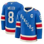 Men's New York Rangers #8 JT Miller Blue Centennial With C Patch Stitched Hockey Jersey Men's New York Rangers #8 JT Miller Blue Centennial With C Patch Stitched Hockey Jersey