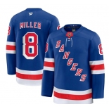 Men's New York Rangers #8 J.T. Miller Royal 2024-25 Home Stitched Hockey Jersey
