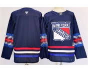 Men's New York Rangers Blank Navy 2024-25 Stitched Jersey