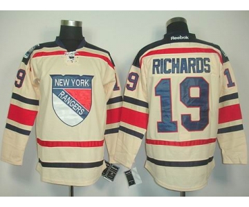nhl jerseys new york rangers #19 richards white[2011 new]