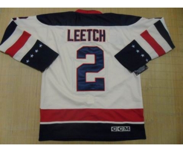 nhl jerseys new york rangers #2 leetch white(2012 winter classic)