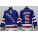 nhl jerseys new york rangers #5 girardi lt.blue