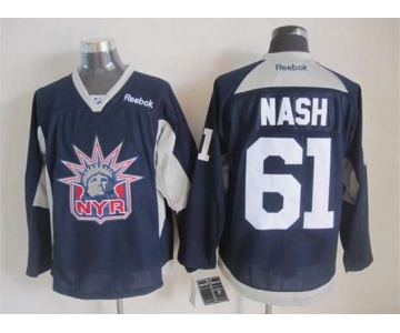 nhl jerseys new york rangers #61 nash blue[2015 new]