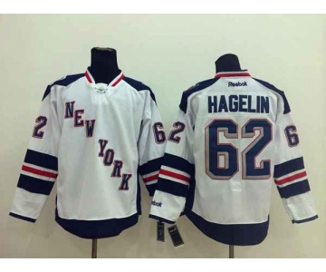 nhl jerseys new york rangers #62 hagelin white