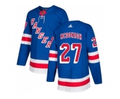 Youth Adidas New York Rangers #27 Ryan McDonagh Royal Blue Home Authentic Stitched NHL Jersey