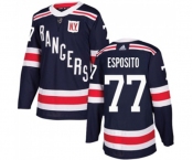 Youth Adidas New York Rangers #77 Phil Esposito Authentic Navy Blue 2018 Winter Classic NHL Jersey